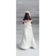 Cake Topper Sposa di Colore Singola