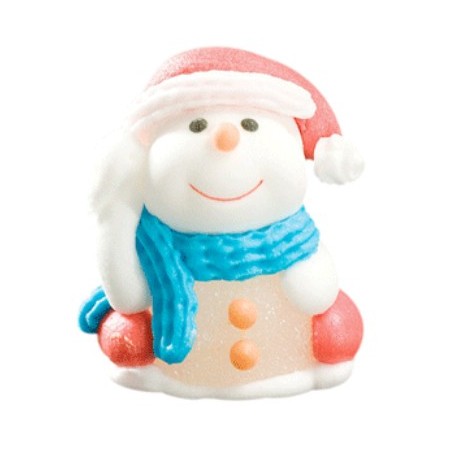Omino di Neve Gelatina e Zucchero