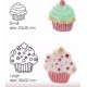 Stampini espulsione Tortine e Cupcake