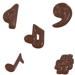 Stampo cioccolatini Note Musicali