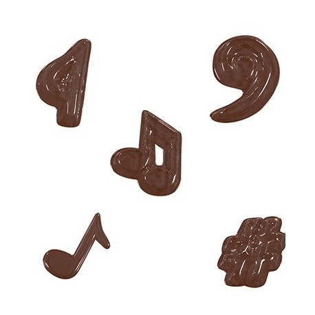 Stampo cioccolatini Note Musicali