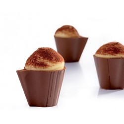 Stampo Bicchierini di Cioccolato Choco Fill