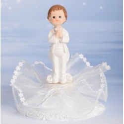 Cake topper Comunicando piccolo con Tulle