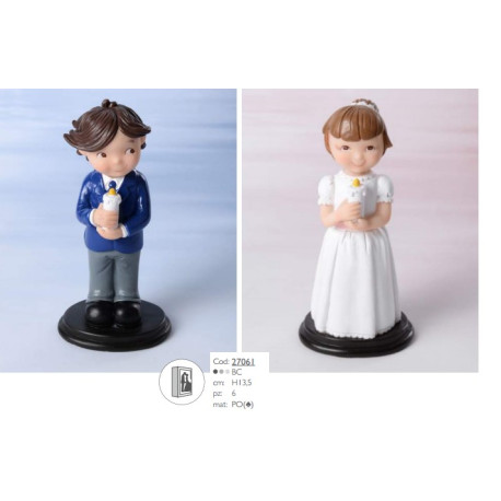 Cake topper Comunione bimba