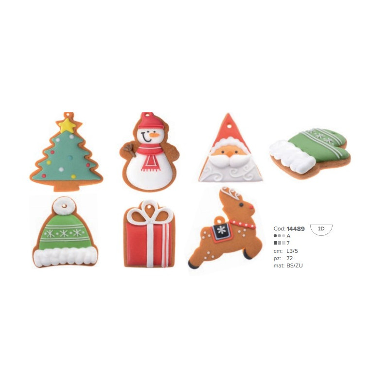 Biscotti Di Natale Panpepato.Biscotti Di Natale Pronti In Panpepato