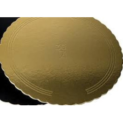 Dischi spessi in Cartone Oro per torte 10 kg