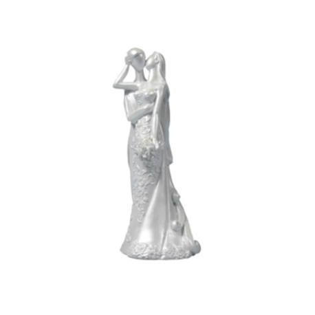 Statuina cake topper Sposi eleganti