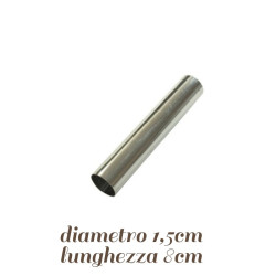 rukauf Cannoli Scoiattolo Stampo Set di 5 Lunghezza 13,5 cm Tradizionale Molds Cannoli Form Tubes Forma per Cannoli 