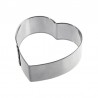 CUORE INOX @18 H. 4cm.