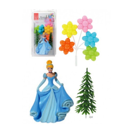Kit per torte Cenerentola 4 pezzi