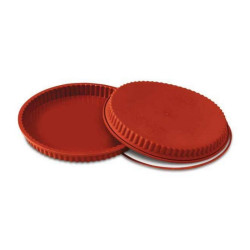 Stampo in silicone decorato Crostata Maxi