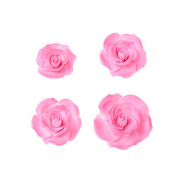 Rose in pasta di zucchero pronte vari colori