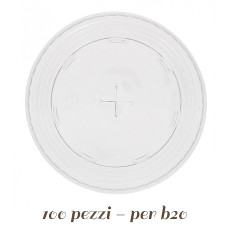 Coperchio di Plastica A Croce per Bicchieri e Coppette
