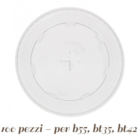 Coperchi in plastica per Bicchieri a Croce