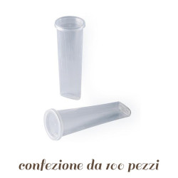 100 Stampi per Calippo Ice tube con tappo