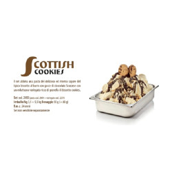 Set Pasta e Variegato Scottish cookies per Gelato 9 KG