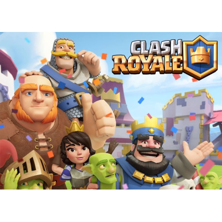 Cialda per torta Clash Royale