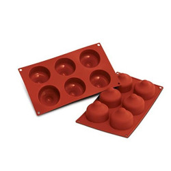 Stampo silicone 6 Baci Silikomart @7 h 5.7 cm