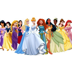 Cialde per torte Principesse Disney Rettangolari