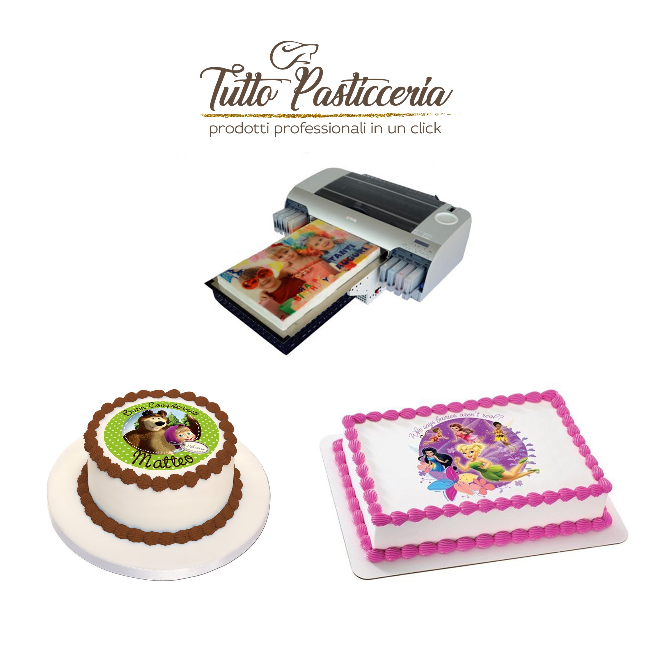 Cialda TOPOLINO MINNIE Decorazione Compleanno Torta Ostia o Zucchero NOME ANNI