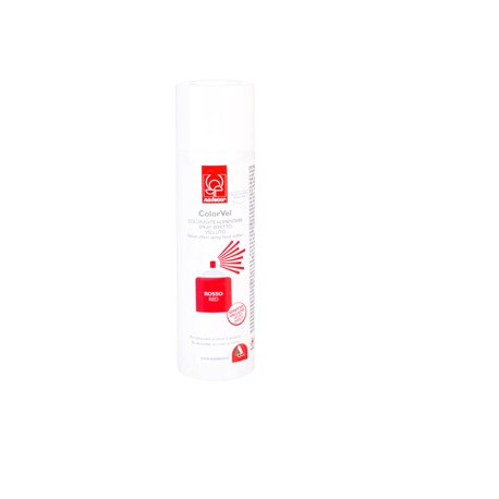 Colorante Spray velluto Rosso Gluten free azo free 250 ml