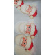 Faccine di Babbo Natale in Zucchero