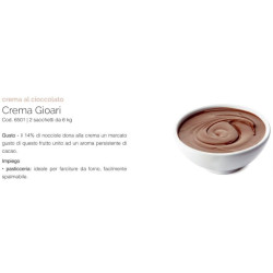 Crema al cioccolato Gioari 4 kg