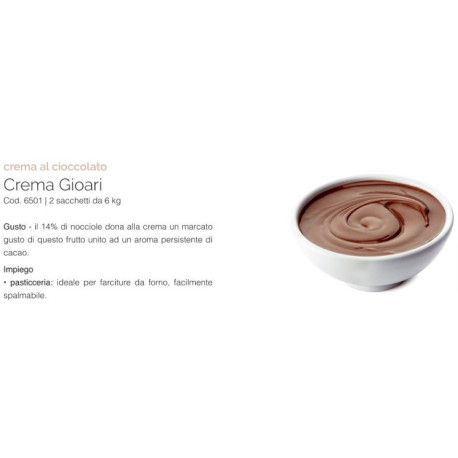 Crema al cioccolato Gioari 4 kg