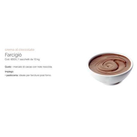 Farci Gio' crema alle nocciole 8 % 13 kg