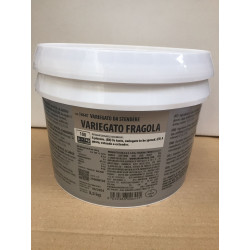 Variegato per gelato alla Fragola 3.5 kg