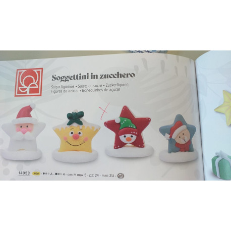 Stelle di Natale di zucchero Pronte