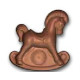 Stampo cioccolato cavallo a dondolo