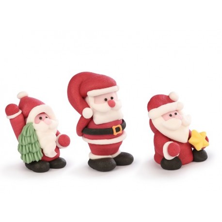 BABBO NATALE SIMPATICO GELATINA E ZUCCHERO