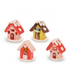 CASE DI NATALE 3D GELATINA E ZUCCHERO