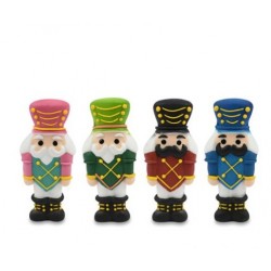 Natale Schiaccianoci in zucchero h.6.5cm