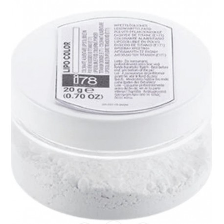 Colorante Lipo polvere Bianco 20g