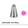 Bocchetta Inox per Sac a Poche Foro Rosa