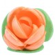 Rose in Ostia Colorate con foglioline pz 180