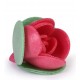 Rose in Ostia Colorate con foglioline pz 180