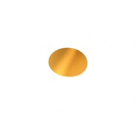 Dischi in Cartone Oro per torte