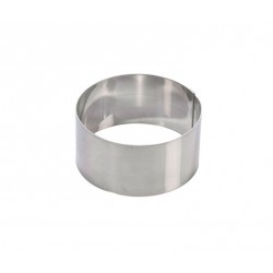 Anello x torte (cerchio inox) varie misure H 5cm.