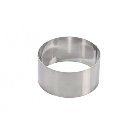 Anello x torte (cerchio inox) varie misure H 5cm.