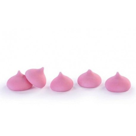 Gocce di meringa bianca