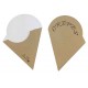 Cartoncini Porta Crepes 1/8 avana