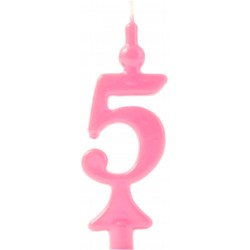 Candele n 5 rosse in sottocosto