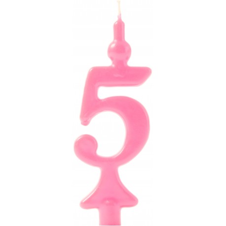 Candele n 5 rosse in sottocosto