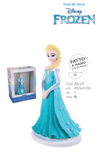 Frozen in zucchero per torte