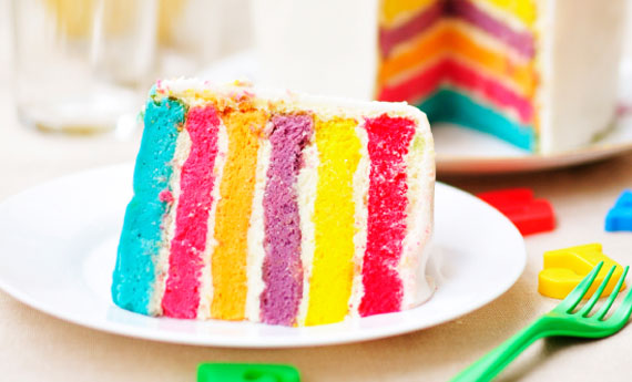 TORTA ARCOBALENO